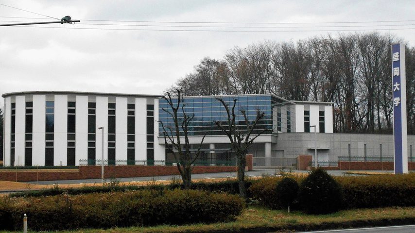 盛岡大学 school banner
