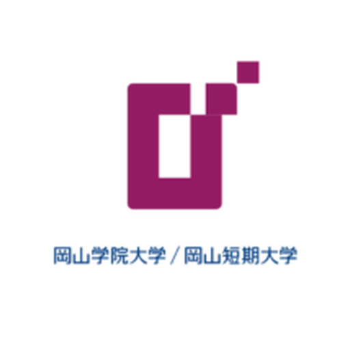 岡山学院大学 logo