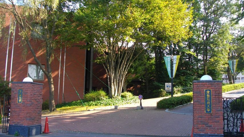 常磐大学 school banner