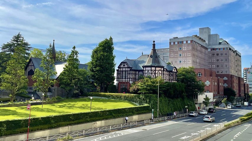 明治学院大学 school banner