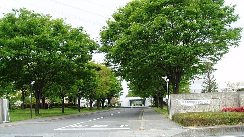 群馬県立県民健康科学大学 school banner