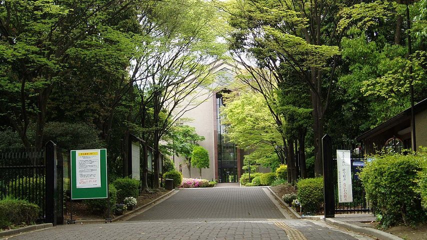 相愛大学 school banner