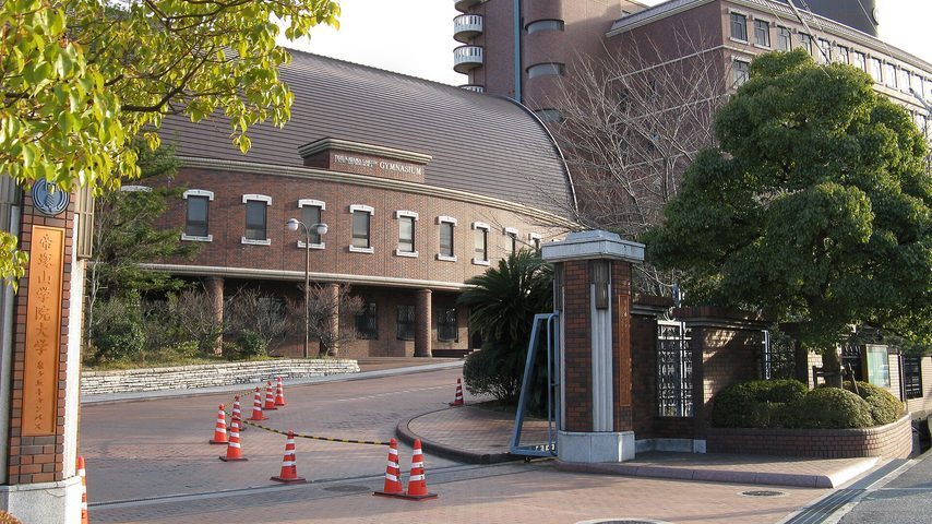 帝塚山学院大学 school banner