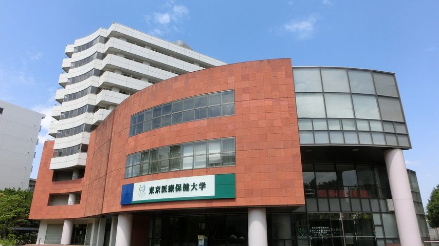 東京医療保健大学 school banner